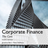 Test Bank for Corporate Finance The Core Global Edition 4th Edition