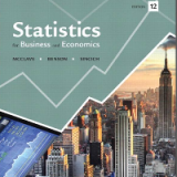 Solution manual for Statistics for Business and Economics 12th Edition
