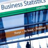 Test Bank for Business Statistics 3rd Edition by Norean D. Sharpe
