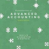 Test Bank for Fundamentals of Advanced Accounting 8th Edition by Joe Ben Hoyle , Thomas Schaefer , Timothy Doupnik