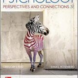 (eBook PDF)Psychology: Perspectives and Connections 3rd Edition  by Gregory J. Feist , Erika L. Rosenberg