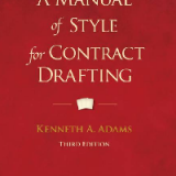 (eBook PDF) A Manual of Style for Contract Drafting 3rd edition