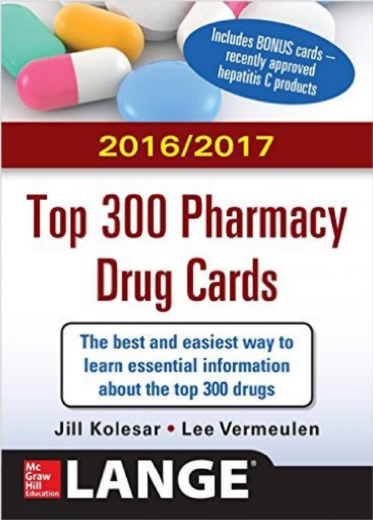 (eBook PDF)2016-2017 Top 300 Pharmacy Drug Cards, 3rd Edition