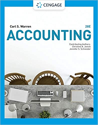 (eBook PDF)Accounting 28th Edition by Carl S. Warren , Christine Jonick , Jennifer Schneider
