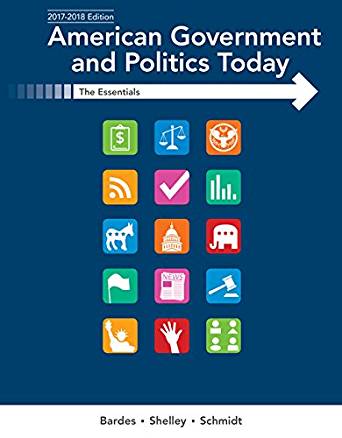 (eBook PDF)American Government and Politics Today Essentials 2017-2018 by Barbara A. Bardes , Mack C. Shelley , Steffen W. Schmidt