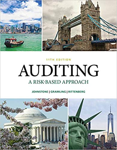 (eBook PDF)Auditing: A Risk Based-Approach, 11th Edition  by Karla M Johnstone , Audrey A. Gramling , Larry E. Rittenberg