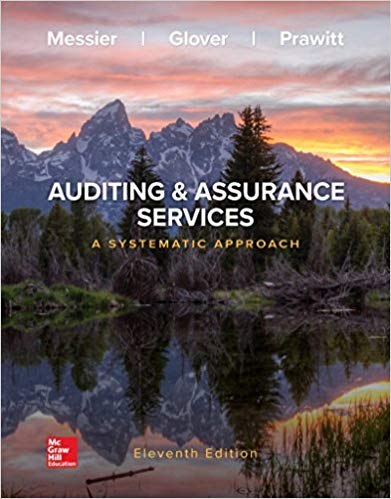 (eBook PDF)Auditing and and Assurance Services A Systematic approach 11th Edition by Messier Jr, William F , Glover Associate Professor, Steven M (Author