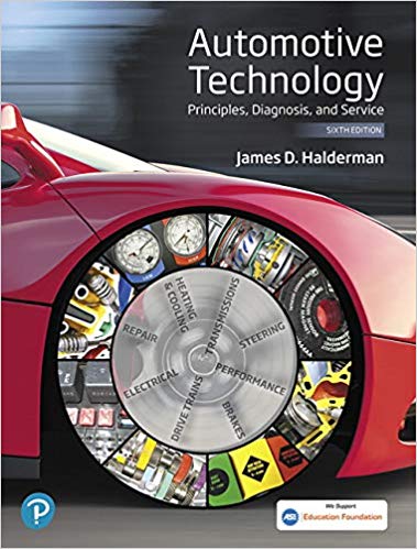 (eBook PDF)Automotive Technology: Principles, Diagnosis, and Service, 6th Edition  by James D. Halderman