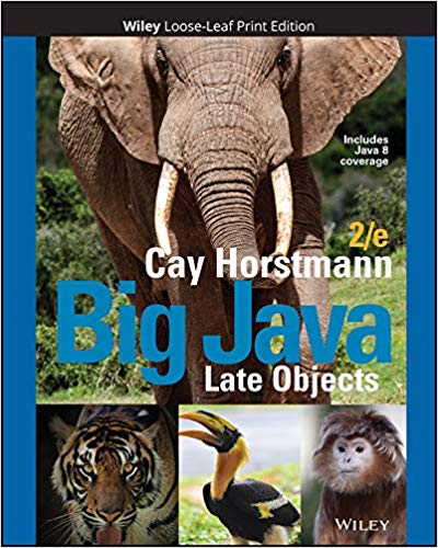(eBook PDF)Big Java Late Objects, 2nd Edition  by Cay S. Horstmann