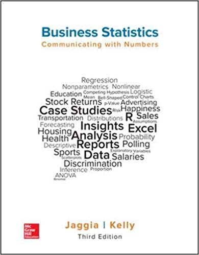 (eBook PDF)Business Statistics Communicating with Numbers 3rd Edition  by Sanjiv Jaggia , Alison Kelly