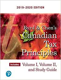 (eBook PDF)Byrd and Chen's Canadian Tax Principles 2019 - 2020 by Clarence rd , Ida Chen
