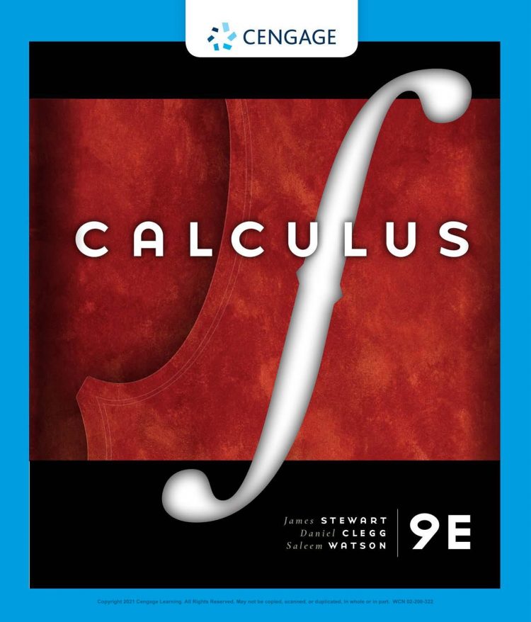 (eBook PDF)Calculus 9th Edition by James Stewart