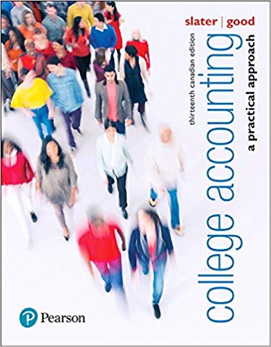 (eBook PDF)College Accounting: A Practical Approach, Thirteenth Canadian Edition by Jeffrey Slater ,‎ Debra Good