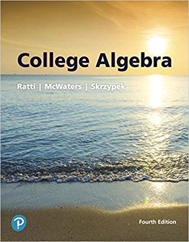 (eBook PDF)College Algebra (All-Inclusive), 4th Edition  by J. S. Ratti , Marcus S. McWaters , Leslaw Skrzypek