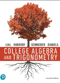 (eBook PDF)College Algebra And Trigonometry (7th Edition) By Margaret L ...