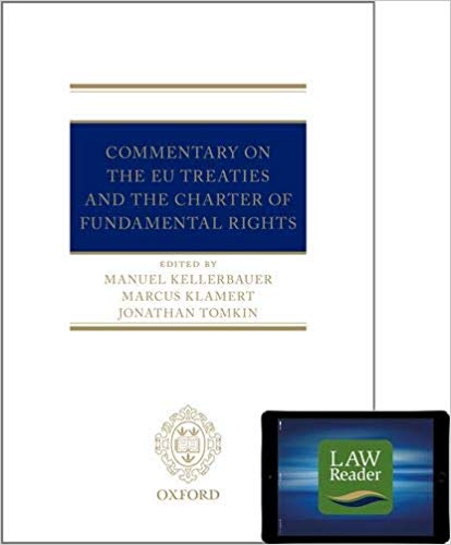 (eBook PDF)Commentary on the EU Treaties and the Charter of Fundamental Rights by Marcus Klamert , Manuel Kellerbauer , Jonathan Tomkin