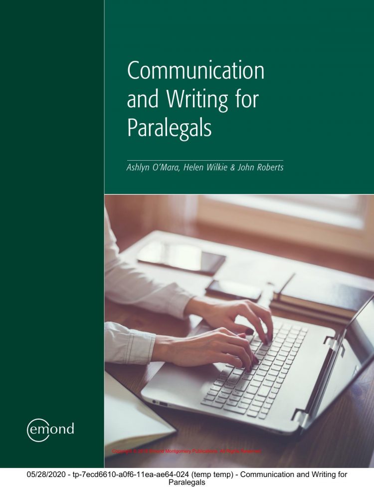 (eBook PDF)Communication and Writing for Paralegals 1st Edition