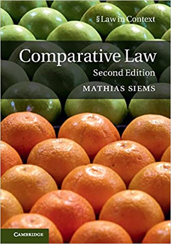 (eBook PDF)Comparative Law (Law in Context) 2nd Edition  by Mathias Siems