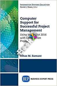 (eBook PDF)Computer Support for Successful Project Management by Ulhaus Samant , India Industry Consultant , PMP