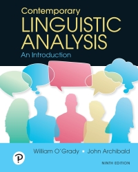 (eBook PDF)Contemporary Linguistic Analysis 9th Edition by William O Grady , John Archibald