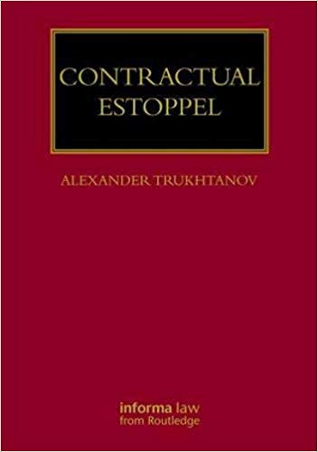 (eBook PDF)Contractual Estoppel by Alexander Trukhtanov