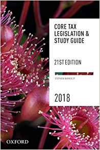 (eBook PDF)Core Tax Legislation and Study Guide 2018 by Stephen Barkoczy