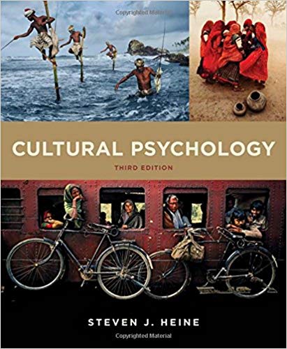 (eBook PDF)Cultural Psychology, 3rd Edition  by Steven J. Heine