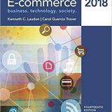 (eBook PDF)E-Commerce, 2018, 14th Edition  by Kenneth C. Laudon ,‎ Carol Guercio Traver