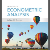 (eBook PDF)Econometric Analysis 8th Edition by William H. Greene