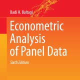 (eBook PDF)Econometric Analysis of Panel Data 6th Edition by Badi H. Baltagi