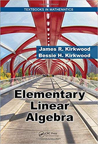 (eBook PDF)Elementary Linear Algebra  by James R. Kirkwood , Bessie H. Kirkwood