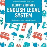 (eBook PDF)Elliott and Quinn's English Legal System 19th Edition by Catherine Elliott , Frances Quinn , Emily Allbon , Sanmeet Kaur Dua