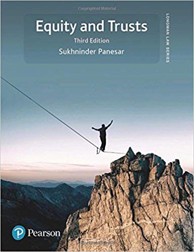 (eBook PDF)Equity and Trusts, 3rd Edition  by Mr Sukhninder Panesar
