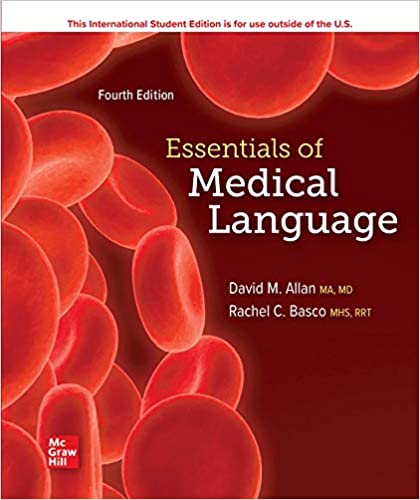 (eBook PDF)Essentials of Medical Language 4th Edition by David Allan , Rachel Basco
