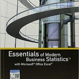 (eBook PDF)Essentials of Modern Business Statistics with Microsoft Office Excel 7th Edition  by David R. Anderson , Dennis J. Sweeney , Thomas A. Williams