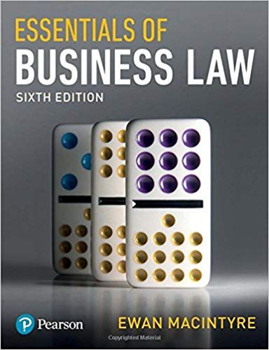 (eBook PDF)Essentials of business law 6th Edition  by Ewan MacIntyre