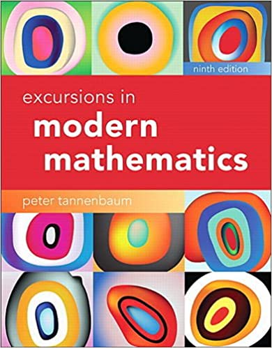 (eBook PDF)Excursions in Modern Mathematics 9th Edition by Peter Tannenbaum