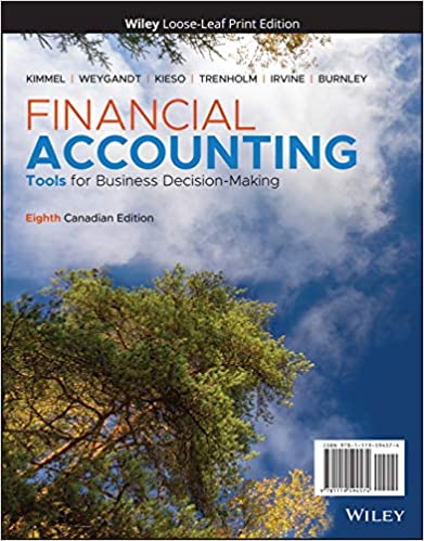 (eBook PDF)Financial Accounting Tools for Business Decision Making, 8th Canadian Edition by Paul D. Kimmel , Jerry J. Weygandt , Donald E. Kieso , Barbara Trenholm