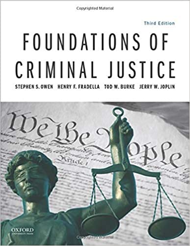 (eBook PDF)Foundations of Criminal Justice 3rd Edition by Stephen S. Owen , Henry F. Fradella , Tod W. Burke , Jerry W. Jopkins