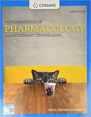 (eBook PDF)Fundamentals of Pharmacology for Veterinary Technicians 3rd Edition by Janet Amundson Romich , Sarah Wagner