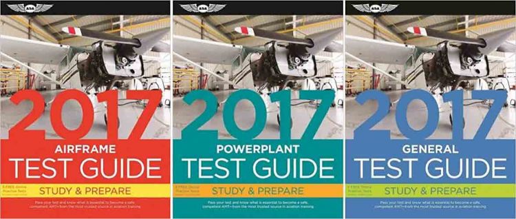 (eBook PDF)General Test Guide 2017 / Airframe Test Guide 2017 / Powerplant Test Guide 2017 by ASA Test Prep Board