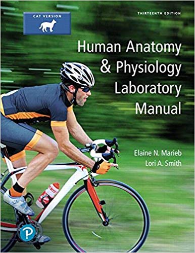 (eBook PDF)Human Anatomy and Physiology Laboratory Manual, Cat Version, 13th Edition  by Elaine N. Marieb , Lori A. Smith