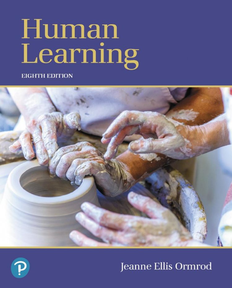(eBook PDF)Human Learning 8th Edition by Jeanne Ellis Ormrod
