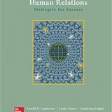 (eBook PDF)Human Relations: Strategies for Success (6th Edition)