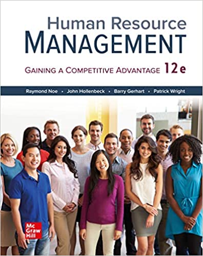 (eBook PDF)Human Resource Management 12th Edition by Raymond Noe  , John Hollenbeck