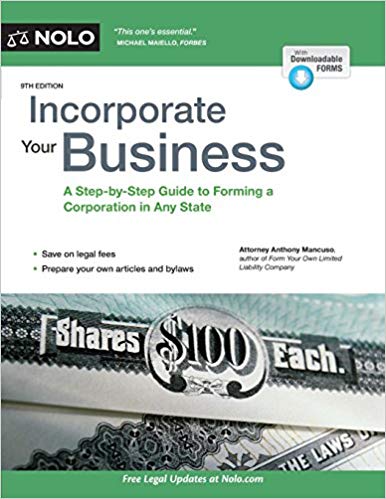 (eBook PDF)Incorporate Your Business by Anthony Mancuso Attorney