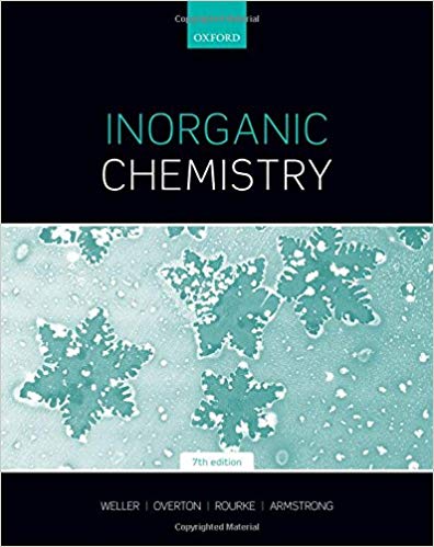 (eBook PDF)Inorganic Chemistry, 7th Edition  by Mark Weller , Tina Overton , Jonathan Rourke