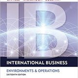 (eBook PDF)International Business 16th Edition  by John Daniels , Lee Radebaugh , Daniel Sullivan