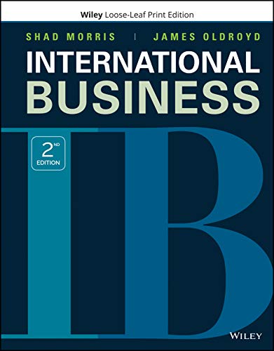 (eBook PDF)International Business, 2nd Edition  by Shad Morris , James Oldroyd