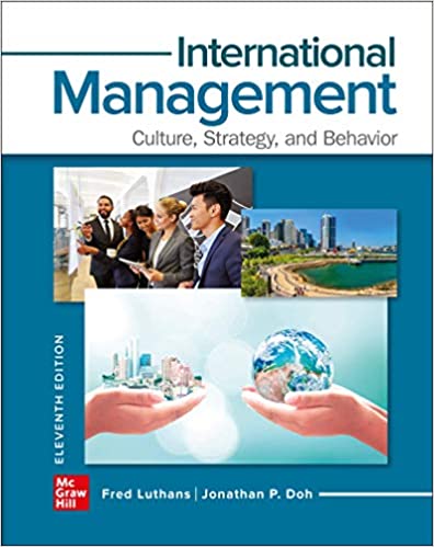 (eBook PDF)International Management Culture, Strategy, and Behavior 11th Edition by Fred Luthans , Jonathan Doh